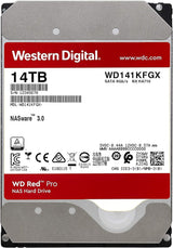 4TB Western Digital WD Red Pro NAS Hard Drive, 7200 RPM SATA 6 Gb/s CMR HDD with 256 MB Cache, 3.5-Inch, WD4003FFBX