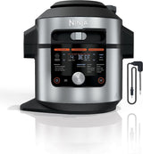 Ninja Foodi OL701 SMART XL 14-in-1 Pressure Cooker with SmartLid, Thermometer, Auto-Steam Release, Air Frying and 8-Qt. Capacity