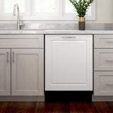 Bosch 800 Series Built-In Dishwasher with Top Controls, CrystalDry, Stainless Steel Tub, 3rd Rack and 42 dBa, 24-Inch Custom Panel Ready