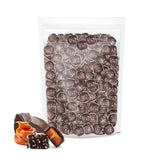 Funtasty Dark Chocolate Sea Salt Caramel Squares, 2-Pound Candy Pack
