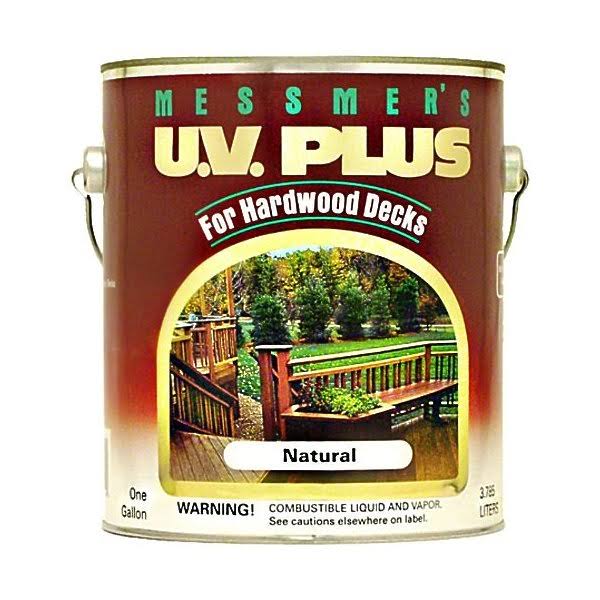 Messmers MH-500 Natural Hardwood UV Plus, 1 Gallon