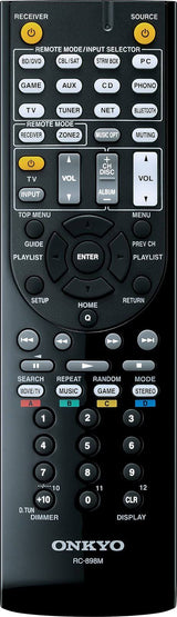 Onkyo TX-NR646 7.2-Channel AV Network Receiver in Black