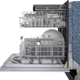 Bosch 800 Series Built-In Dishwasher with Top Controls, CrystalDry, Stainless Steel Tub, 3rd Rack and 42 dBa, 24-Inch Custom Panel Ready