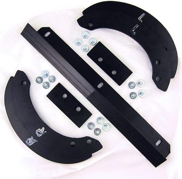 Honda HS520/720 Snowblower Replacement Kit with Auger 06720-V10-030 and Scraper 76322-V10-020