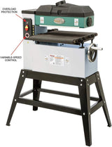 Grizzly Industrial G0458Z Open-End Drum Sander with Variable-Speed Feed, 18-Inch, 1-1/2 HP