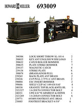 Howard Miller Tivon Wine Cabinets II, Burnished Black