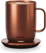 Ember Temperature Control Smart Mug 2, 14 Oz App-Controlled Heated Coffee Cup with Improved Design & 80-Minute Battery Life, White