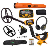 Garrett Ace 400 Metal Detector Kit with Waterproof Coil, Pro-Pointer AT and Carry Bag