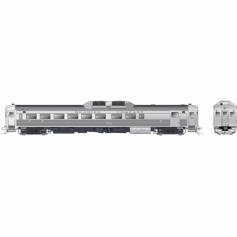 Rapido Trains HO Budd RDC2 Phase 1C RDG #9165 with DCC & Sound, Model 16652