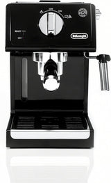 DeLonghi ECP3120 15 Bar Espresso Machine with Advanced Cappuccino System, Black/Stainless Steel, 9.6 x 7.2 x 11.9 Inches