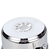 2-Quart Classic Stainless Steel Saucepan with Tempered Glass Lid, Silver Cooks Standard Sauce Pot