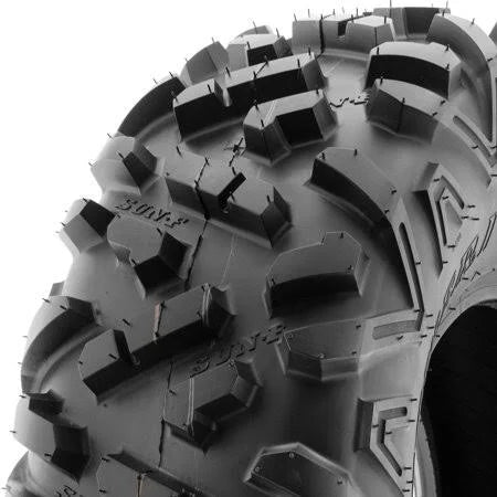 Sunf A051 All-Terrain ATV/UTV Tire, 22×10-9, 6 PR, Single Black Tire