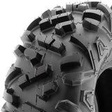 Sunf A051 All-Terrain ATV/UTV Tire, 22×10-9, 6 PR, Single Black Tire