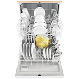 Whirlpool 24-Inch Portable Dishwasher with Front Controls, Tall Tub and White Finish