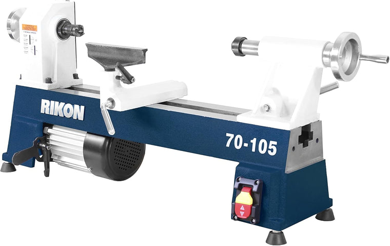 RIKON Power Tools 70-105 Mini Lathe with 10 x 18-Inch Capacity and 1/2 hp Motor