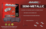 Dash4 MD632 Semi-Metallic Disc Brake Pad