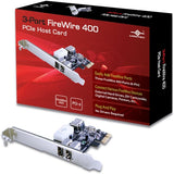 Pack of 2 Vantec UGT-FW210 PCIe Combo Host Cards with 2+1 FireWire 800/400 Connectivity