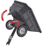 Ohio Steel 15 Cu. ft. Poly Swivel Dump Cart for Lawn Tractors, Model 1000P-SD