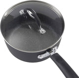 Bialetti Impact 10-Piece Cookware Set with Black Nonstick Finish