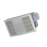 Nutone 665RP Ceiling Exhaust Fan with Light and Heater, 70 CFM