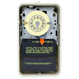 Intermatic T104R3 Timer Switch for Indoor or Outdoor Use, 220V, Metal Enclosure