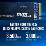 PNY CS2130 8TB Internal NVMe Solid State Drive, M.2 SSD, M280CS2130-8TB-RB