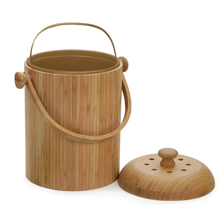 Bamboo Compost Pail by RSVP