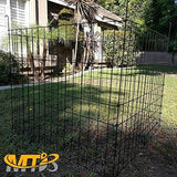 MTB Green Garden Wire Compost Bin, 30 x 30 x 24 Inches, Suitable for Garden Bed Fencing
