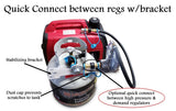 Tri-Fuel Conversion Kit for Honda EU2200i, Compatible with Propane, Natural Gas, and Gasoline
