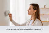 X-Sense SC06-W Wireless Interconnected Combination Smoke and Carbon Monoxide Detector, 10-Year Battery-Powered Fire and CO Alarm, 6-Pack