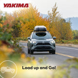 Yakima SkyBox NX XL 18-Cubic-Foot Rooftop Cargo Carrier with Hard Shell, SKS Lock, and Black Finish