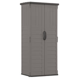Suncast Vertical Storage Shed in Gray