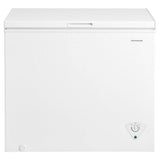 Frigidaire FFFC07M2UW White Chest Freezer with 7.2 Cu. Ft. of Storage