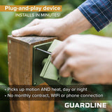 Guardline Wireless 500 ft Long-Range Driveway Alarm with Outdoor Motion Sensor and DIY Alert System