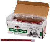 Orion 36-Pack Waxed Road Safety Flares, 30-Minute Highway & Roadside Emergency Flares, No Stand