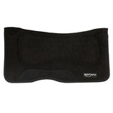 Reinsman M2 Lite Contour Saddle Pad with Tacky Too, Square Design, Black