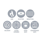 Magma Products A10-360L-IND 10-Piece Gourmet Nesting Cookware Set in Stainless Steel