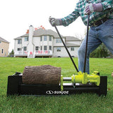 Sun Joe 10-Ton Hydraulic Log Splitter, Green, LJ10M