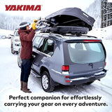 Yakima SkyBox NX XL 18-Cubic-Foot Rooftop Cargo Carrier with Hard Shell, SKS Lock, and Black Finish