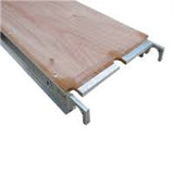 STVA Aluminum Scaffold Plank for Decks and Walkways, 7ft x 19ft, Plywood Surface