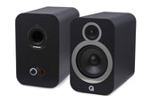 Q Acoustics 3030i Bookshelf Speaker Pair in Carbon Black