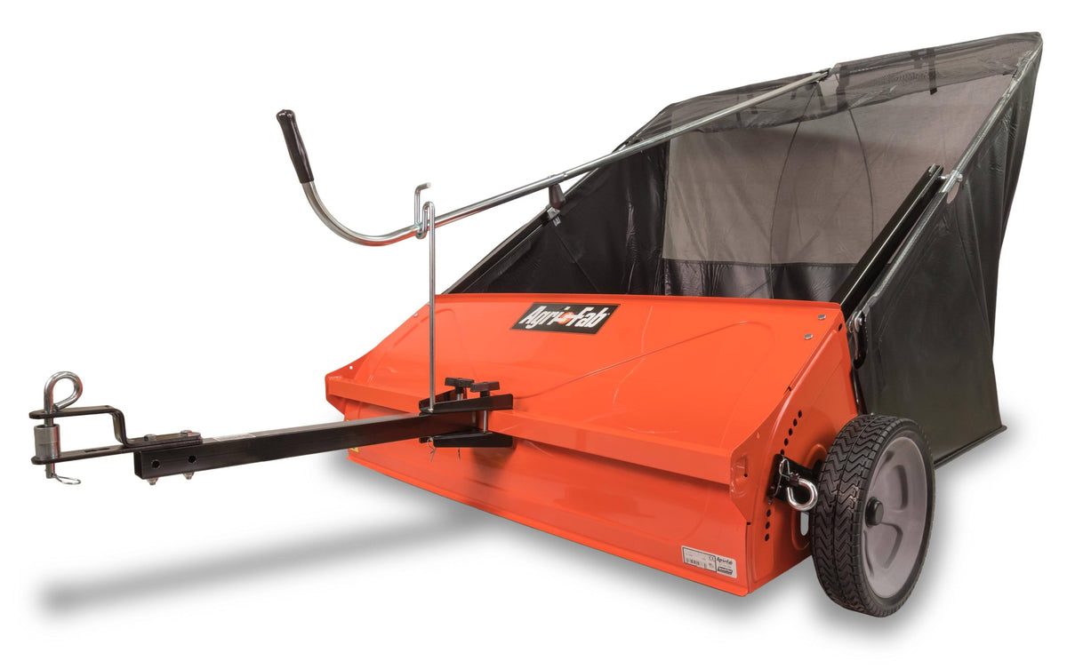 Agri-Fab 45-0492 44-Inch Tow-Behind Lawn Sweeper for Efficient Yard and Lawn Cleanup