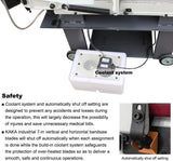 KAKA BS-712N Industrial Horizontal Band Saw with 7×12 Capacity and 1.5HP Motor