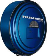 Boomerang Hummer H2 2005-2010 MasterSeries Hard Tire Cover in Pewter Metallic, with Color-Matched Plastic Face, Stainless Steel Ring and Hummer H2 Logo