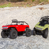 Axial SCX24 Deadbolt 1/24 4WD Brushed Rock Crawler, Ready-to-Run, Red