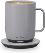 Ember Temperature Control Smart Mug 2, 14 Oz App-Controlled Heated Coffee Cup with Improved Design & 80-Minute Battery Life, White