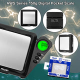 Blade Digital Pocket Scale with 150g Capacity, Carbon Fiber Black Special Edition