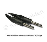 Telex Pro III Aviation Headset with 5×5 Configuration