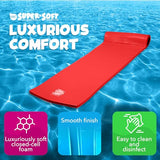 TRC Recreation Foam Pool Float, 1.25-Inch Floating Water Lounger for Swimming and Splashing