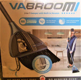 VaBroom 2-in-1 Cleaning Tool with Integrated Vacuum and Powerful Broom Design